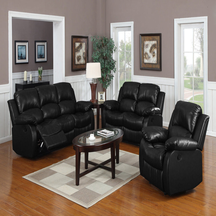 Steelside™ Medora 83'' Pillow Top Arm Reclining Sofa & Reviews Wayfair